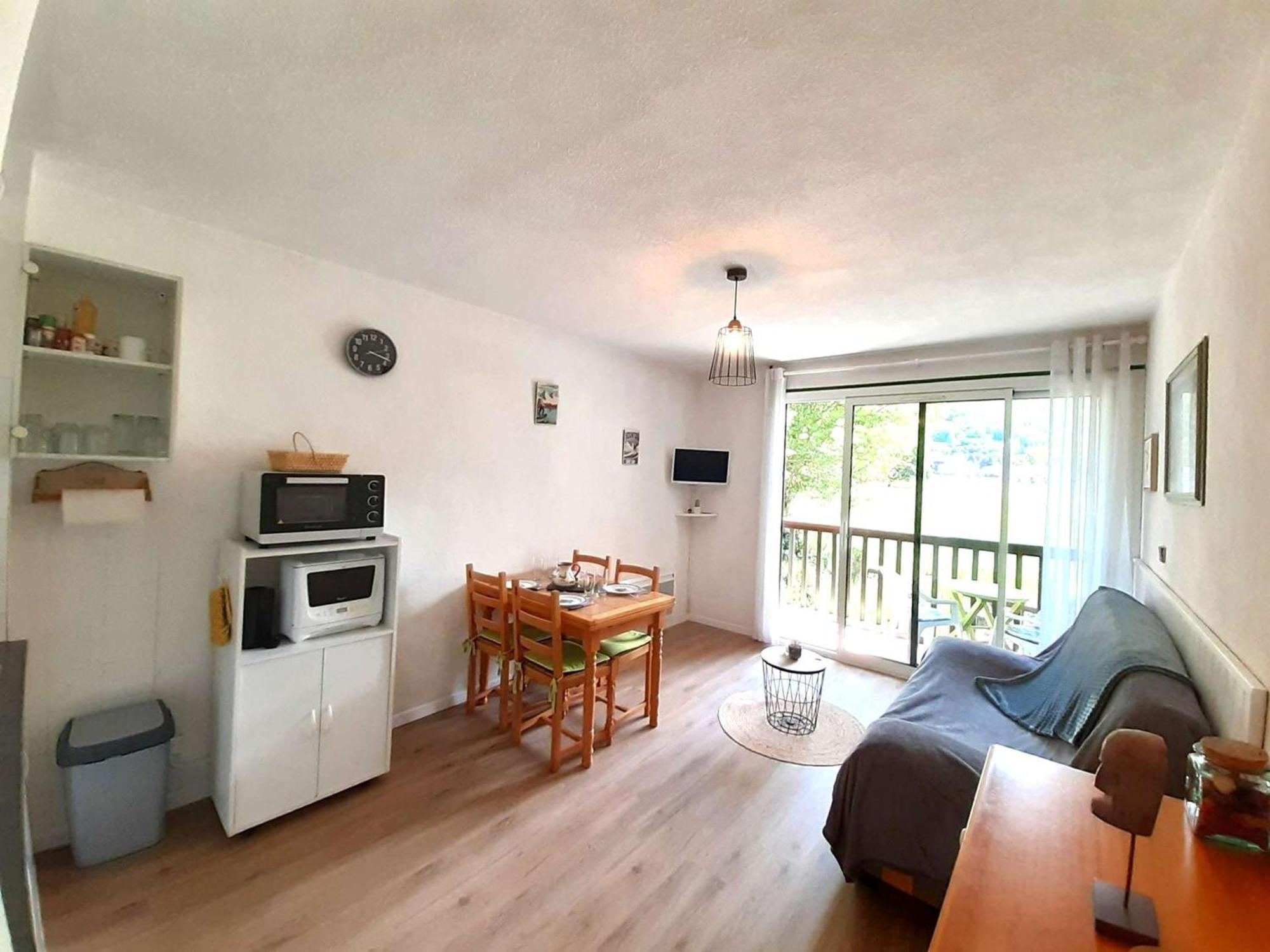 T2 A Vielle-Aure, 4 Pers, Balcon Sud, Parking, Kitchenette Equipee, Proche Commodites - Fr-1-457-325 ภายนอก รูปภาพ